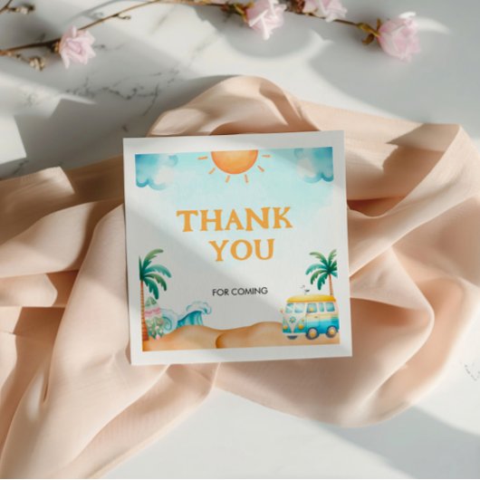 ザビッグワンサーフ誕生日 スタンダードカクテルナプキン