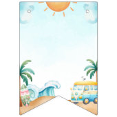 ザビッグワンサーフ誕生日 バンティングフラッグ (第1の旗)