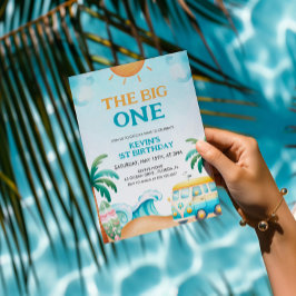 ザビッグワンサーフ誕生日 招待状