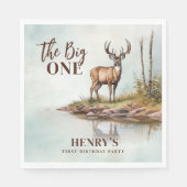 ザビッグワンディアファースト狩り1歳 スタンダードランチョンナプキン (正面)