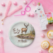 ザビッグワンディアファースト狩り1歳 ペーパープレート (パーティー)