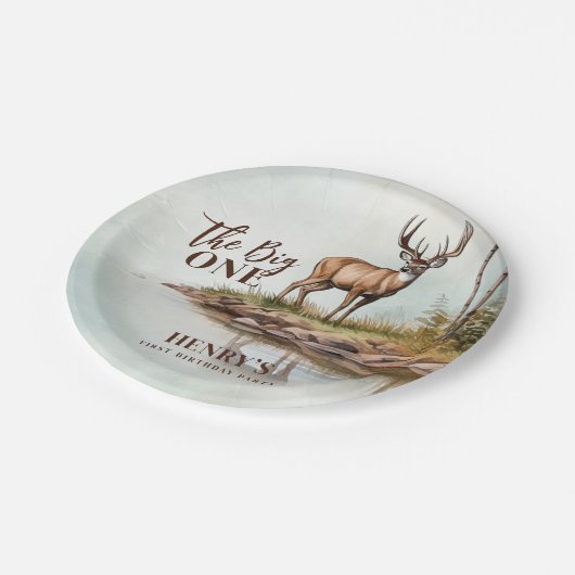 ザビッグワンディアファースト狩り1歳 ペーパープレート (アングル)