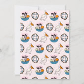 ザビッグワントロピカルガールズファースト誕生日 招待状 (裏面)