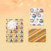 ザビッグワントロピカルビーチファースト誕生日 ラッピングペーパーシート