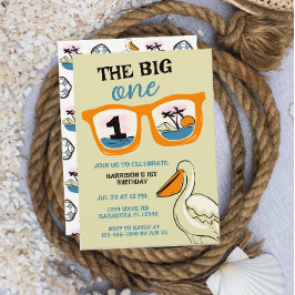 ザビッグワントロピカルファースト誕生日 招待状