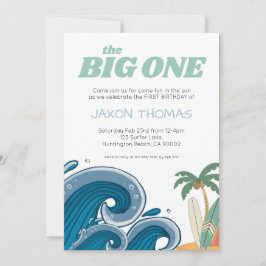 ザビッグワンファースト誕生日招待状 招待状