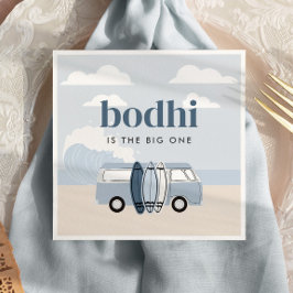 ザビッグワンボーイズビーチサーフ誕生日 スタンダードカクテルナプキン