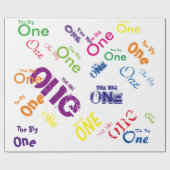 ザビッグワンラッピング紙 ラッピングペーパー (フラット)