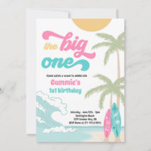 ザビッグワンレトロサーフ1st誕生日パーティー