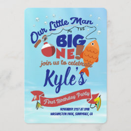 ザビッグワン誕生日カード 招待状