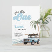 ザビッグワン誕生日招待状ボーイファースト誕生日 招待状 (スタンド正面)