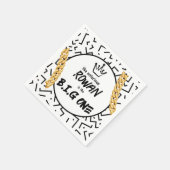 ザビッグワン誕生日90のヒップホップ紙ナプキン スタンダードカクテルナプキン (角)