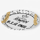 ザビッグワン誕生日90のヒップホップ紙プレート ペーパープレート (アングル)