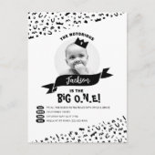 ザビッグワン誕生日90年代ヒップホップ悪名高いワン ポストカード (正面)