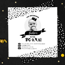 ザビッグワン誕生日90年代ヒップホップ悪名高いワン 招待状