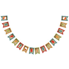 ザビッグワン魚釣りテーマボーイズファースト誕生日 バンティングフラッグ