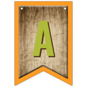 ザビッグワン魚釣りテーマボーイズファースト誕生日 バンティングフラッグ (第3の旗)