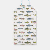 ザビッグワン魚釣り誕生日サンキューラベル ギフトタグ (裏面)