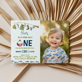 ザビッグワン魚釣り1歳招待状 招待状