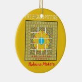 ザビッグ写真アートプリント セラミックオーナメント (右)