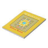 ザビッグ写真アートプリント ノートパッド (回転)