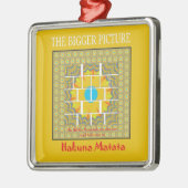 ザビッグ写真アートプリント メタルオーナメント (左)