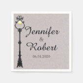 ザビッグ簡単結婚ズナプキン スタンダードカクテルナプキン (正面)