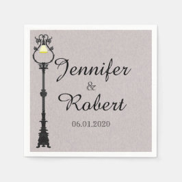 ザビッグ簡単結婚ズナプキン スタンダードカクテルナプキン