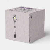 ザビッグ簡単結婚式の引き出物箱 フェイバーボックス (裏面サイド)