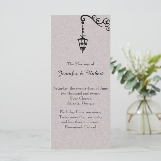 ザビッグ簡単結婚式 プログラム (スタンド正面)