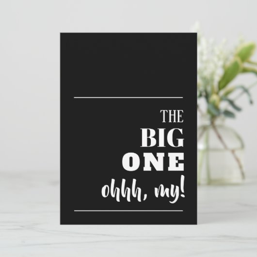 ザビッグ誕生日招待状 (スタンド正面)