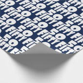 ザビッグ50フィティート誕生日 ラッピングペーパー (角)