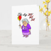 ザビッグ50 カード (黄色い花)