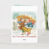 ザビッグ・アンブレラ～年賀状 シーズンカード (裏面)