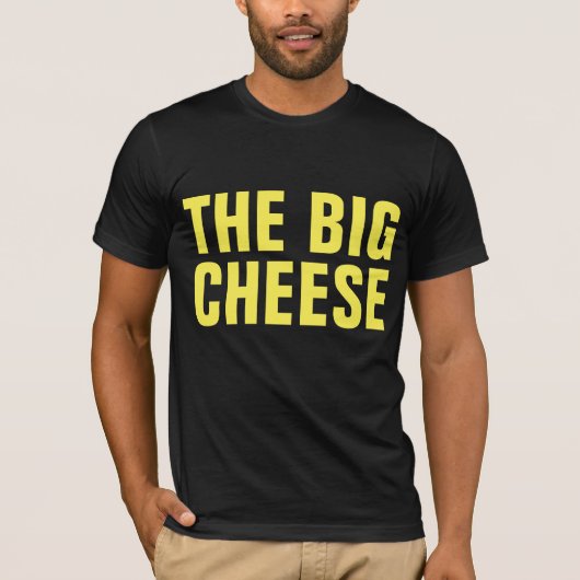 ザビッグ・チーズおもしろいパパ・シャツ Tシャツ (正面)