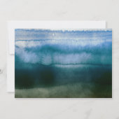 ザビッグ・ワン魚釣りをテーマにしたボーイズ・ファースト誕生日 招待状 (裏面)