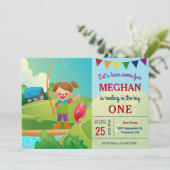 ザビッグ・ワン・ガールズ魚釣り第1回生誕祭パーティー 招待状 (スタンド正面)