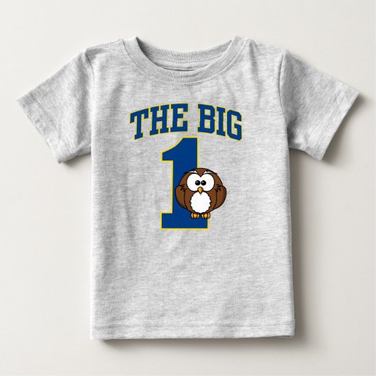 ザビッグ#1誕生日ティー ベビーTシャツ (正面)