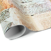 ザビトゥルヴィアンマンバイレオナルドアンティークパーチメント ラッピングペーパー (ロールコーナー)