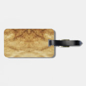 ザビトゥルーアン男性アンティーク羊皮紙 ラゲッジタグ (裏面横)