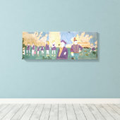 ザビビアン・ガールズ6 キャンバスプリント (インサイチュ (ウッドフロア))