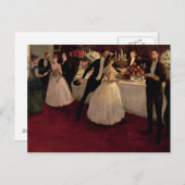 ザビュッフェ， 1884 ポストカード (正面/裏面)