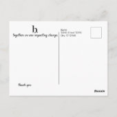 ザビューティカウンター商品クレジットはがき ポストカード (裏面)