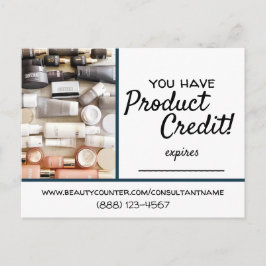ザビューティカウンター商品クレジットはがき ポストカード