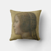 ザビューティフルプリンセス(レオナルド・ダ・ヴィンチ) クッション (裏面)