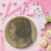 ザビューティフルプリンセス(レオナルド・ダ・ヴィンチ) ペーパープレート (パーティー)