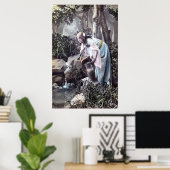 ザビューティフルメイドロマンチックフランスの1906ヴィンテージ ポスター (ホームオフィス)