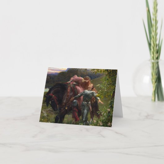 ザビューティフルレディースウィザ慈悲のないフランクディクシー サンキューカード (正面)