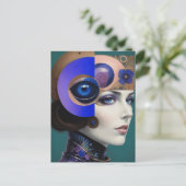 ザビューティフル抽象芸術 ポストカード (スタンド正面)