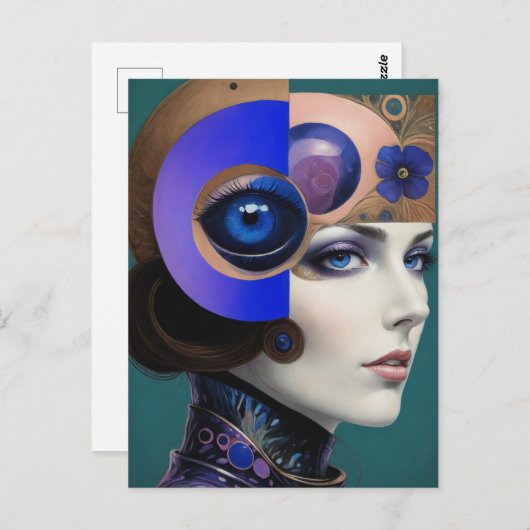 ザビューティフル抽象芸術 ポストカード (正面/裏面)